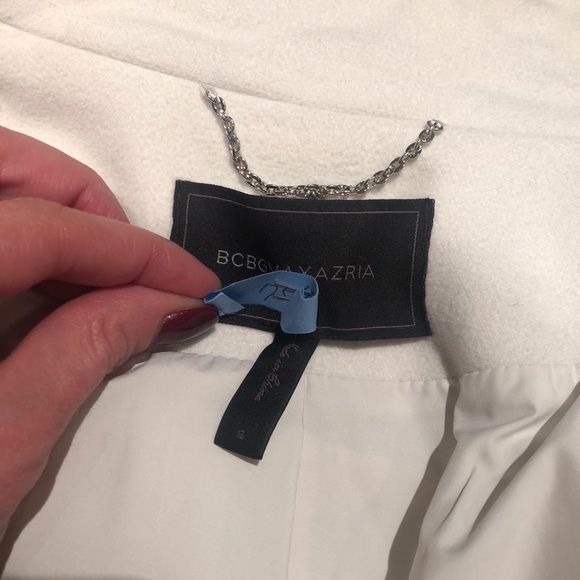 BCBGMaxaria Toggle Wool Cashmere Blend Coat - Picture 4 of 9